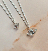 Load image into Gallery viewer, HERKIMER DIAMOND PENDANT IN SILVER