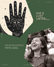 Load image into Gallery viewer, PALM READING WITH ASHA