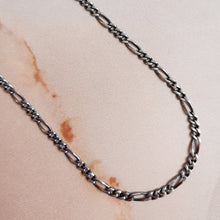 Load image into Gallery viewer, RECYCLED SILVER FIGARO CHAIN