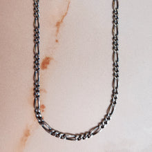 Load image into Gallery viewer, RECYCLED SILVER FIGARO CHAIN