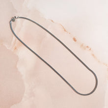 Load image into Gallery viewer, RECYCLED SILVER CURB CHAIN
