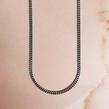 Load image into Gallery viewer, RECYCLED SILVER CURB CHAIN