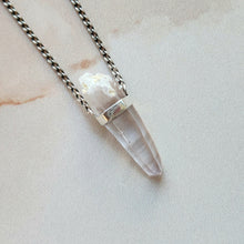 Load image into Gallery viewer, VERA CRUZ AMETHYST PENDANT SILVER