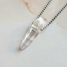 Load image into Gallery viewer, VERA CRUZ AMETHYST PENDANT SILVER