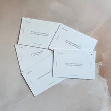 Load image into Gallery viewer, CULTIVATING CONVERSATIONS CARD DECK