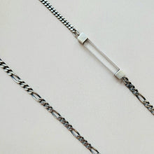 Load image into Gallery viewer, RECYCLED SILVER CLEAR QUARTZ NECKLACE