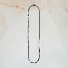 Load image into Gallery viewer, RECYCLED SILVER CLEAR QUARTZ NECKLACE