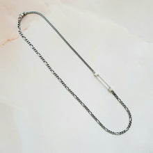 Load image into Gallery viewer, RECYCLED SILVER CLEAR QUARTZ NECKLACE