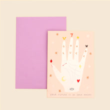Load image into Gallery viewer, PALMISTRY GOOD LUCK - GREETING CARD