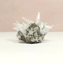 Load image into Gallery viewer, PYRITE IN QUARTZ - PERUVIAN COLLECTION