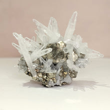 Load image into Gallery viewer, PYRITE IN QUARTZ - PERUVIAN COLLECTION