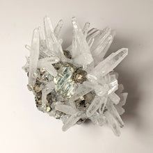 Load image into Gallery viewer, PYRITE IN QUARTZ - PERUVIAN COLLECTION
