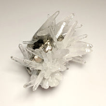 Load image into Gallery viewer, PYRITE IN QUARTZ - PERUVIAN COLLECTION
