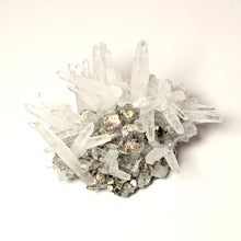 Load image into Gallery viewer, PYRITE IN QUARTZ - PERUVIAN COLLECTION