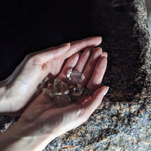 Load image into Gallery viewer, BESPOKE: PYRAMID CHARGED GOLDEN RUTILE PENDANT SILVER