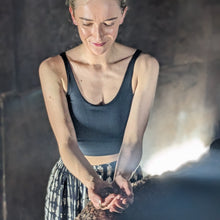 Load image into Gallery viewer, BESPOKE: PYRAMID CHARGED GIANT HERKIMER DIAMOND PENDANT IN SILVER