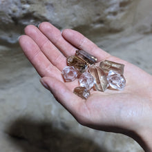 Load image into Gallery viewer, BESOPKE: PYRAMID CHARGED CITRINE PENDANT 9CT GOLD