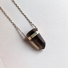 Load image into Gallery viewer, BESOPKE: PYRAMID CHARGED CITRINE PENDANT 9CT GOLD