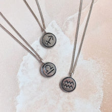 Load image into Gallery viewer, ZODIAC NECKLACES SILVER