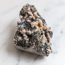 Load image into Gallery viewer, SPHALERITE, CHALCOPYRITE + PSEUDO RHODOCHROSITE