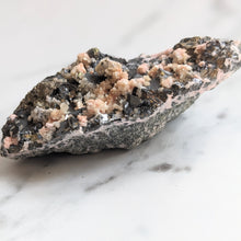 Load image into Gallery viewer, SPHALERITE, CHALCOPYRITE + PSEUDO RHODOCHROSITE
