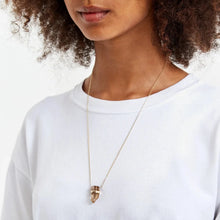 Load image into Gallery viewer, CITRINE DRAGON EGG PENDANT 9CT GOLD LARGE