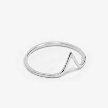 Load image into Gallery viewer, WISHBONE RING RECYCLED SILVER