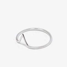 Load image into Gallery viewer, WISHBONE RING RECYCLED SILVER