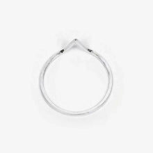 Load image into Gallery viewer, WISHBONE RING RECYCLED SILVER