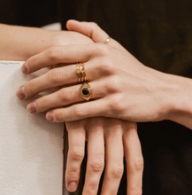 Load image into Gallery viewer, SUN MOON ELEMENTS STACKING SET GOLD