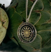 Load image into Gallery viewer, ALCHEMIST SPINNING PENDANT SILVER