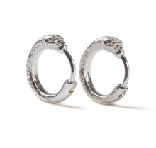 Load image into Gallery viewer, MINI OUROBOROS HUGGIES SILVER
