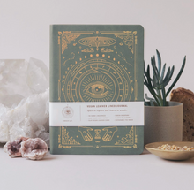 Load image into Gallery viewer, A5 VEGAN LEATHER JOURNAL - SAGE