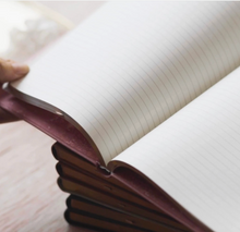Load image into Gallery viewer, A5 VEGAN LEATHER JOURNAL - SAGE