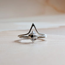 Load image into Gallery viewer, WISHBONE RING RECYCLED SILVER