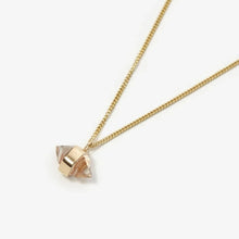 Load image into Gallery viewer, HERKIMER DIAMOND PENDANT IN 9CT YELLOW GOLD