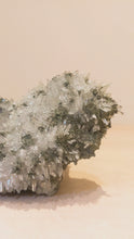 Load and play video in Gallery viewer, NEEDLE QUARTZ + CHLORITE ON CALCEDONY
