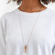 Load image into Gallery viewer, BESPOKE - SALMON LEMURIAN PENDANT 9CT GOLD