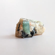 Load image into Gallery viewer, AQUAMARINE & PEACH FELDSPAR