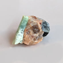 Load image into Gallery viewer, AQUAMARINE & PEACH FELDSPAR