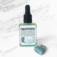 Load image into Gallery viewer, MOON NECTAR APOTHECARY GEM ESSENCES - AQUAMARINE