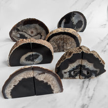 Load image into Gallery viewer, AGATE BOOK ENDS - NATURE'S GEO