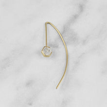 Load image into Gallery viewer, HERKIMER DIAMOND EARRING 9CT GOLD