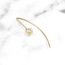 Load image into Gallery viewer, HERKIMER DIAMOND EARRING 9CT GOLD