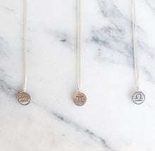 Load image into Gallery viewer, ZODIAC NECKLACES SILVER