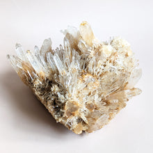 Load image into Gallery viewer, COLUMBIAN BLUE MIST GOLDEN HEALER LEMURIAN QUARTZ CLUSTER