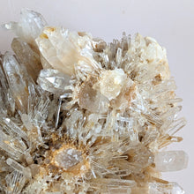 Load image into Gallery viewer, COLUMBIAN BLUE MIST GOLDEN HEALER LEMURIAN QUARTZ CLUSTER