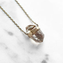 Load image into Gallery viewer, ROSE RUTILE DRAGON EGG PENDANT 9CT GOLD
