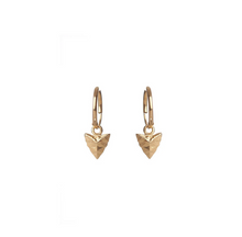 Load image into Gallery viewer, MODERN PRIMITIVE HOOPS GOLD PLATED