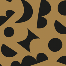 Load image into Gallery viewer, TUMERIC ODD SHAPES - WRAPPING PAPER SHEET